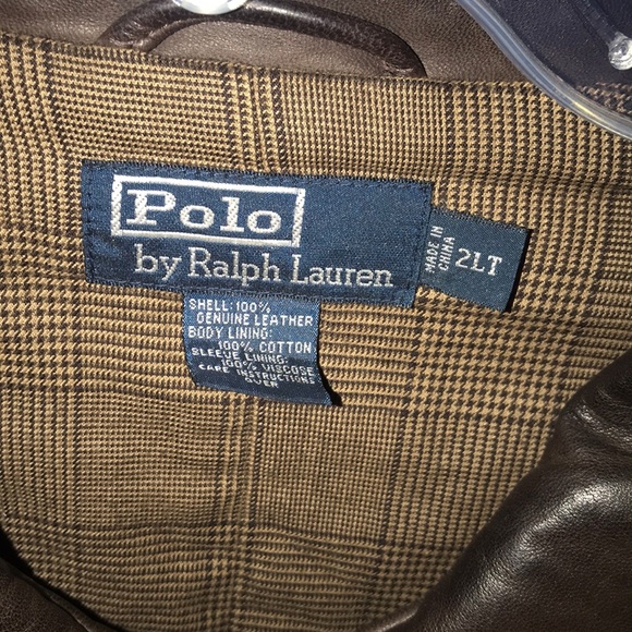 Polo Ralph Lauren real leather  jacket - Picture 2 of 3